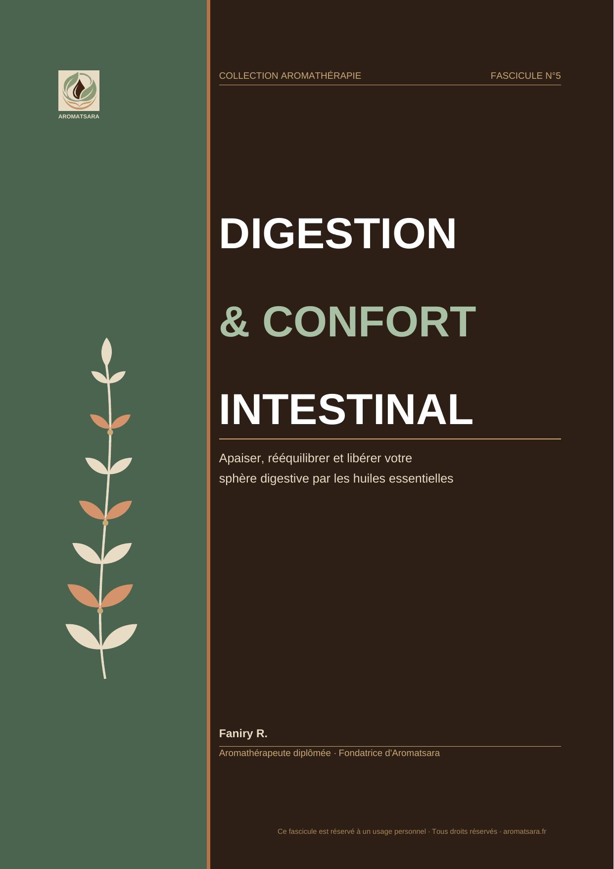 Digestion & Confort Intestinal — Couverture