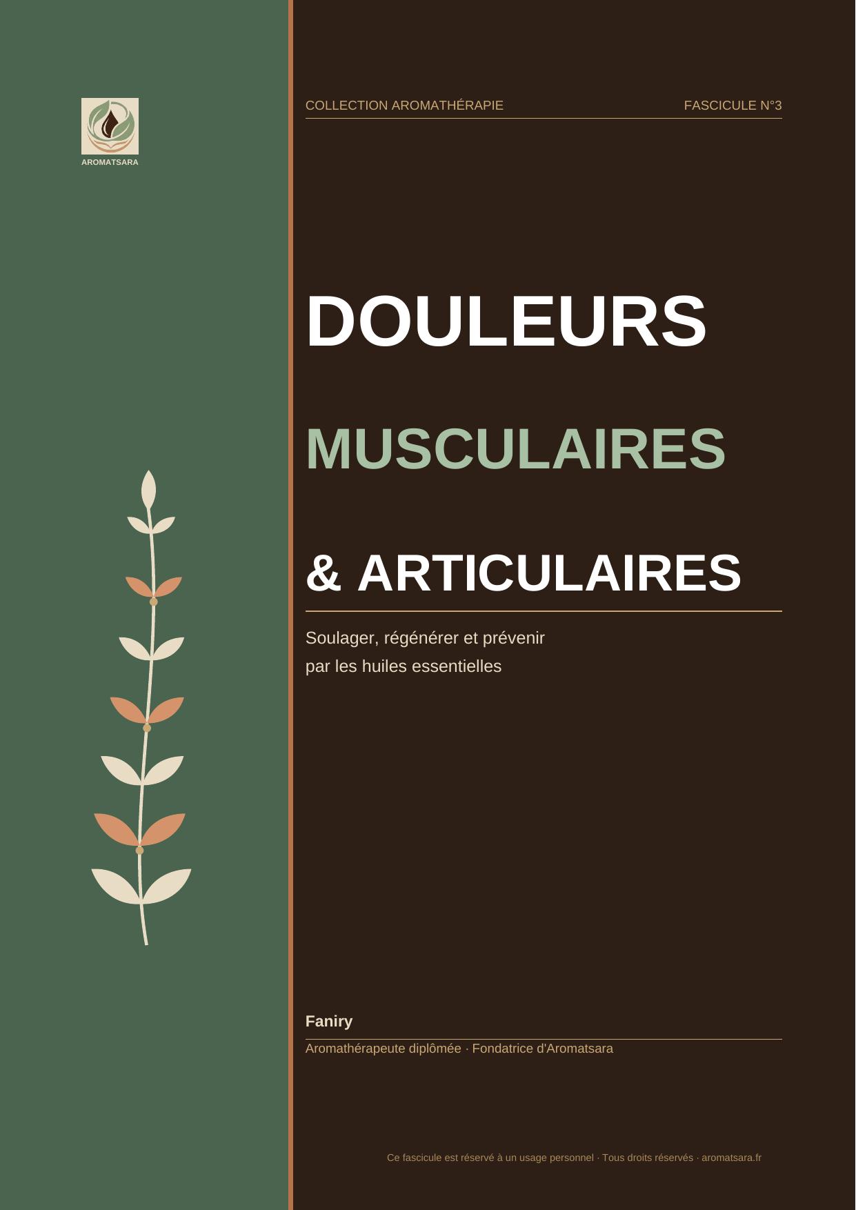 Douleurs Musculaires & Articulaires — Couverture